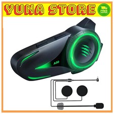 Bluetooth Motorcycle Helmet Headset Wireless Noise Cancellation Headphones 10...