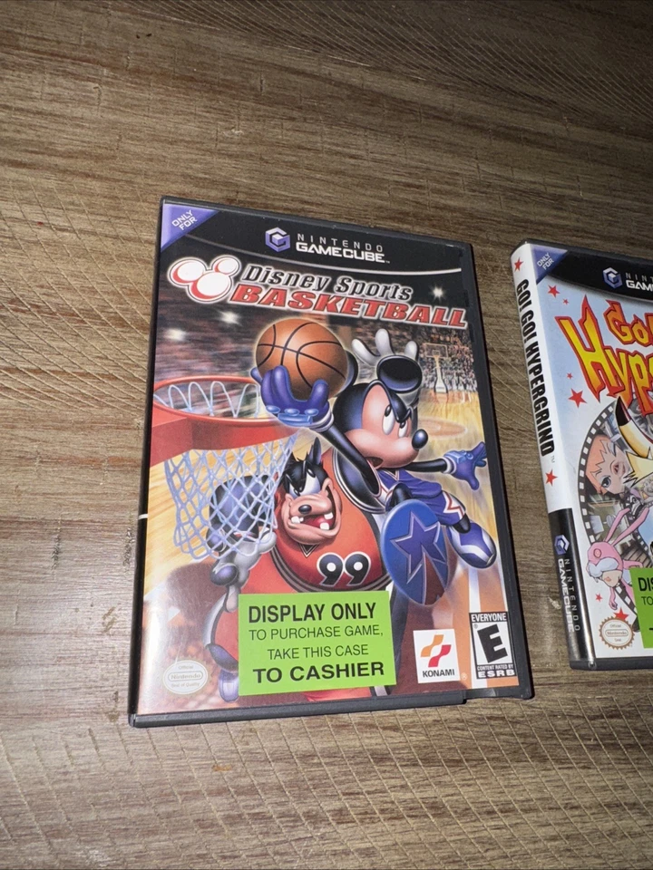 Disney Sports Basketball & Go Go Hypergrind Display Only Case No Game Or Manual - Image 2 of 4