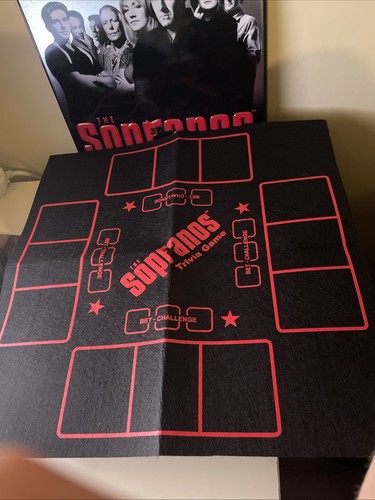2004 The Sopranos Trivia Game By HBO Cardinal Complete In Collectable Tin - Picture 4 of 6