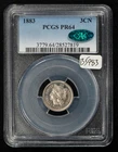 1883-P Three Cent Nickel — photo from another recent sale