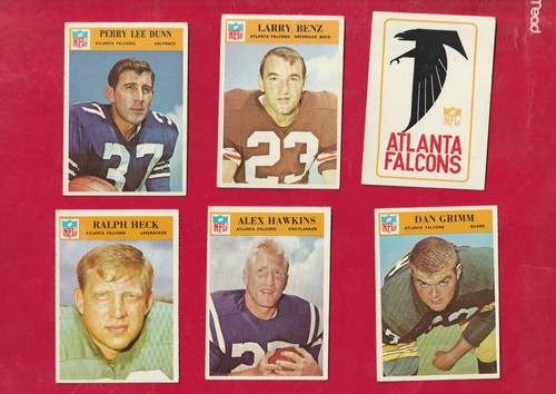 1966 Philadelphia Football cards Set Break EX to EX-MT You Choose F26