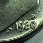 1980-P Roosevelt Dime 10C Philadelphia Business Strike Copper KM#195 — photo 5