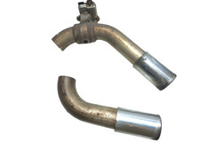 2013 Bmw 328i F30 Rear Exhaust Tip W Exhaust Flap Actuator Set Oem