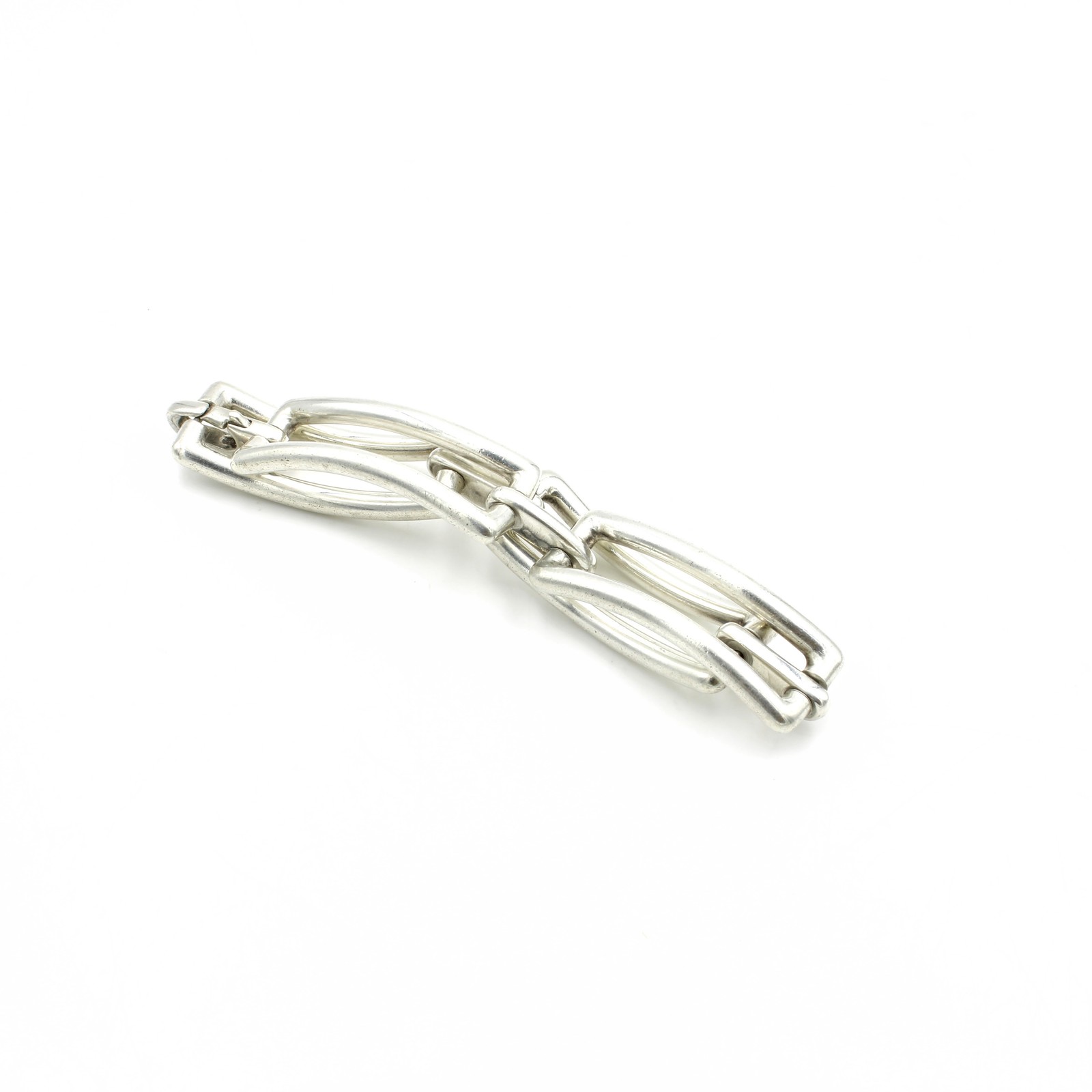 Tiffany & Co Sterling 2002 Rectangular Link 7.5in… - image 2