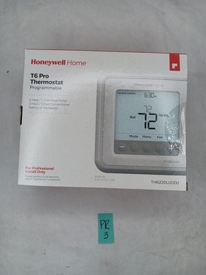 Honeywell TH6220U2000 *CONTRACTOR BRANDED - see pics* T6 PRO Thermostat