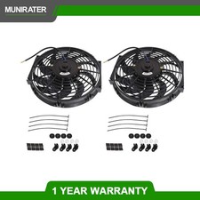 212 12v Universal Slim Fan Push Pull Electric Radiator Cooling Fan Mount Kit
