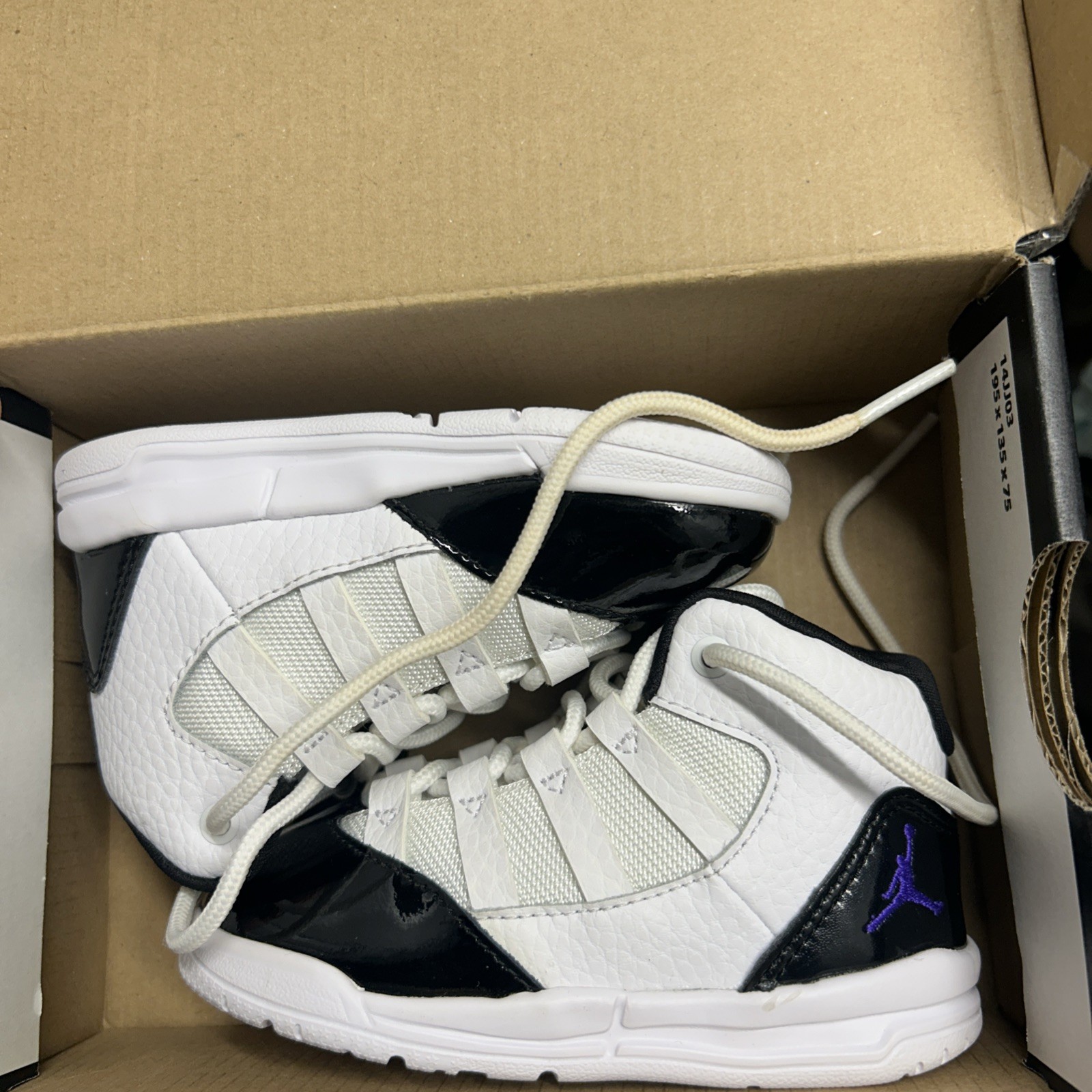 Black/white Toddler Sz 6c Nwb