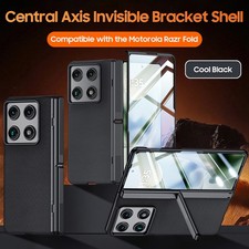 For Motorola Razr Fold 2026 Phone Case Hinge Protection Screen Cover with Stand