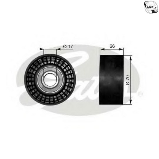 GATES DRIVEALIGN IDLER - T38018
