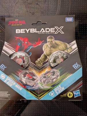 Spider Man 6-60 R Vs Hulk Beyblade X New