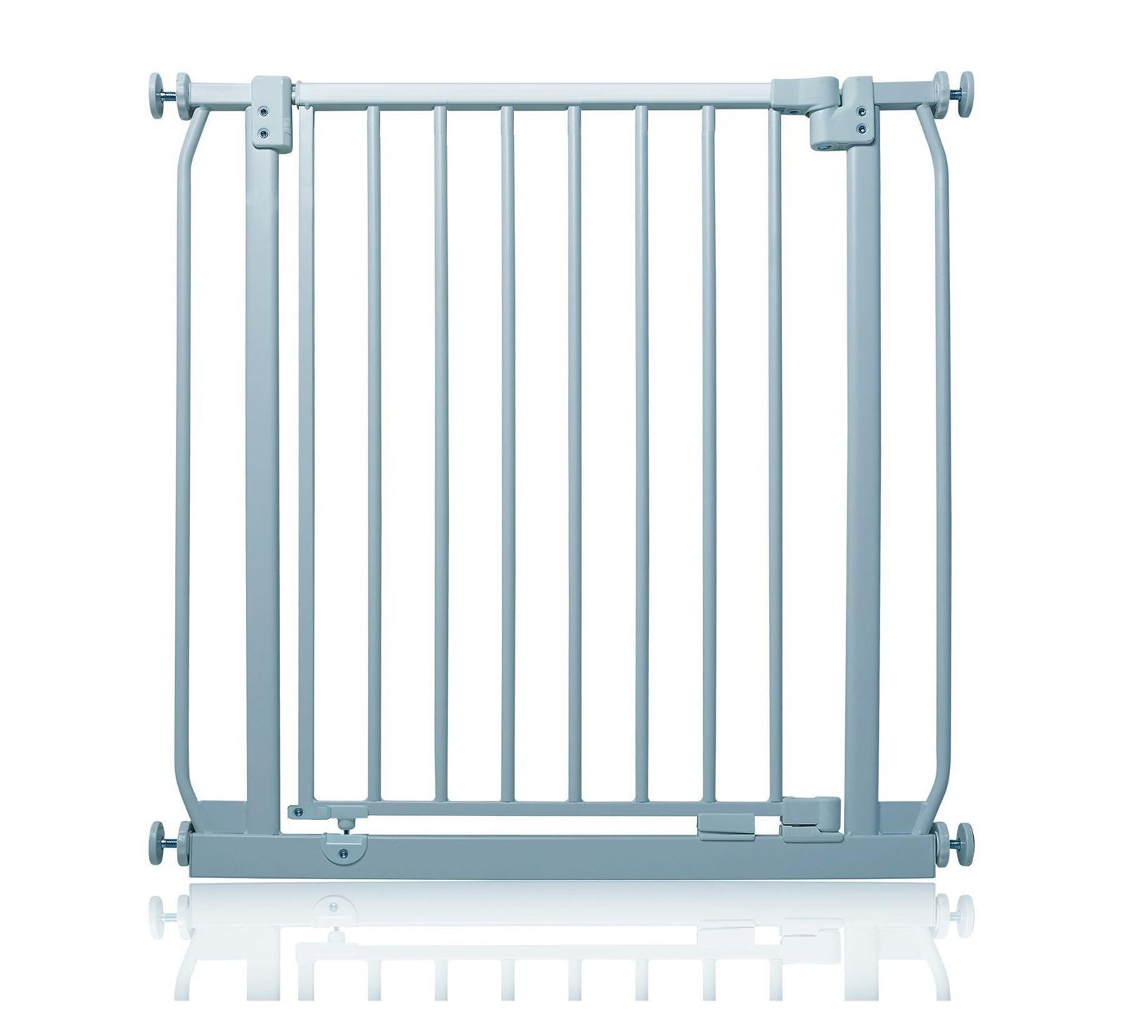 Safetots Elite Pressure Narrow Safety Gate, 65.5cm - 74.5cm, Matt Grey, Narrow Pressure Fit Stair Gate, Baby Gate for Doors Hallways and Spaces, Safety Barrier, Easy Installation - Image 2