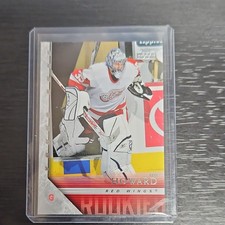 Upper Deck 2005/06 Rookie Jim Howard #215 Red Wings NHL 2005-06 Ice Hockey Card. rookie card picture