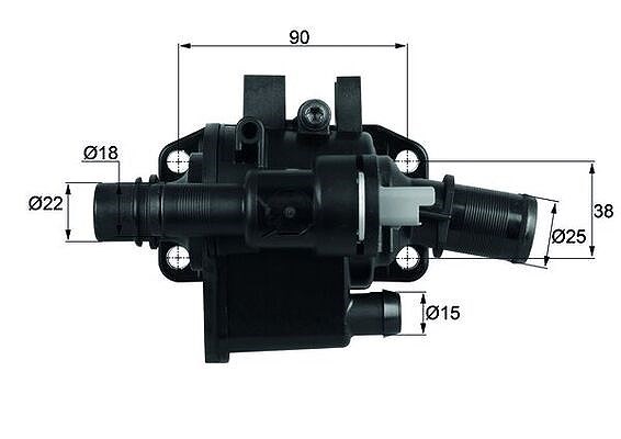Mahle Thermostat, KüHlmittel U.A. FüR CitroËN, Ford, Mazda, Peugeot, Suzuki-image