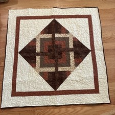 SMALL  Very Nice Quilt (Finished Size: 34” X 34”
