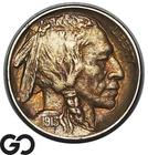 1913-D Buffalo Nickel Type 1, Issue Denver Mint, Choice AU++ Better Date