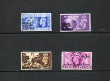 (V3213) MOROCCO AGENCIES 1948 KGVI Olympic Games set of 4 MNH