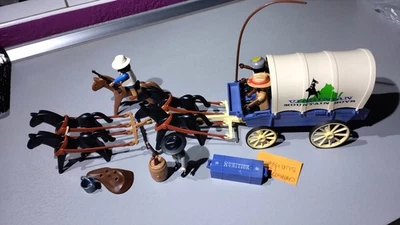 Chariot Western Playmobil 5248 – Wagon De Cow-boy Vintage, Jouet Collection