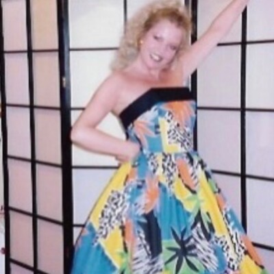 Getting ready for a 50's party Photo Signed & Personalised By Sally Thomsett