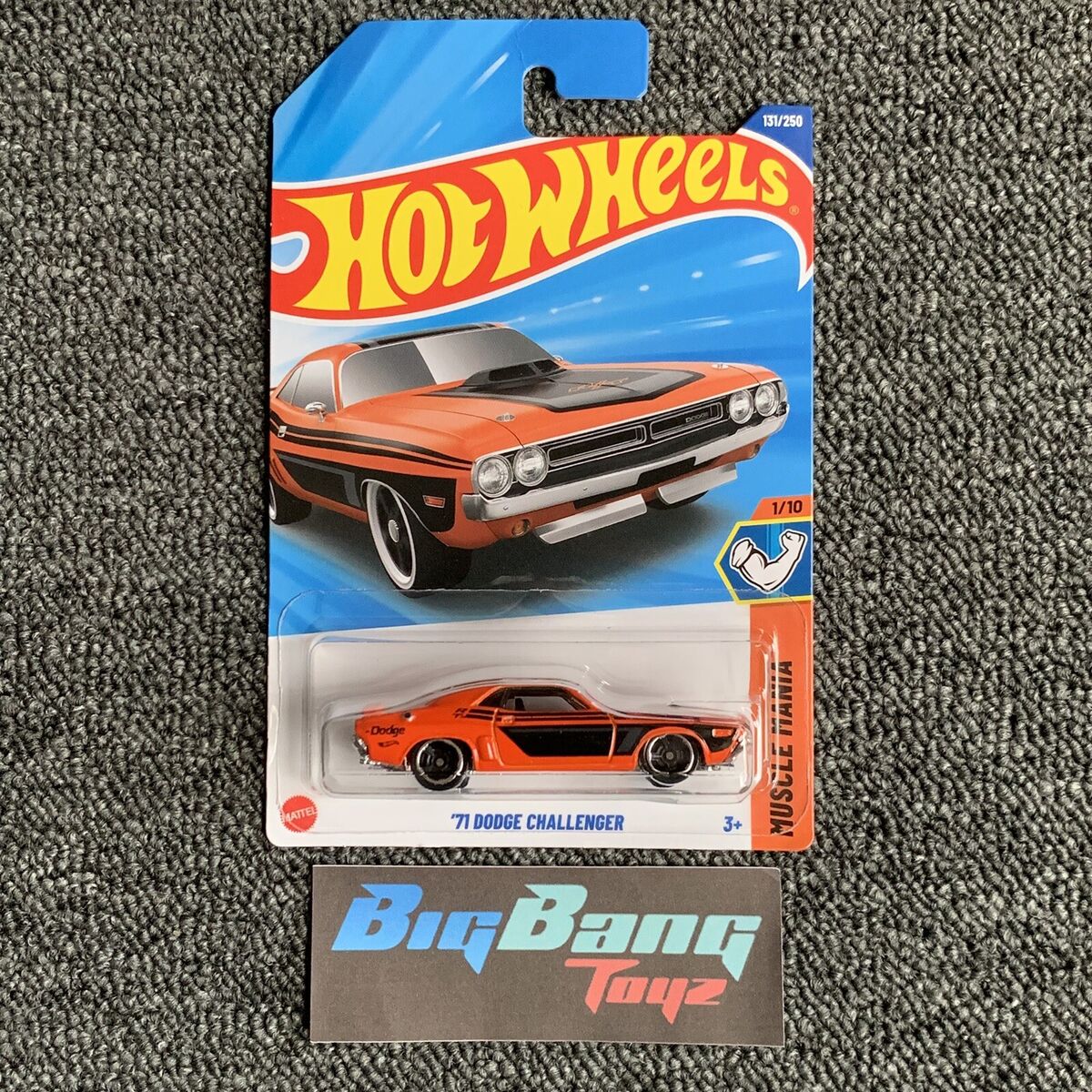 Hot Wheels 71 Dodge Challenger Orange #131 Mainline 2025 Hot Wheels 71 Dodge Challenger Orange #131 Mainline 2025