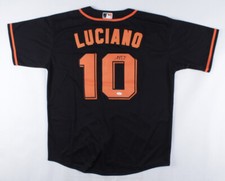 MARCO LUCIANO Signed NIKE San Francisco Giants Jersey Autographed (JSA COA)