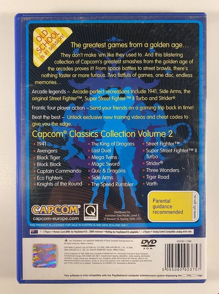 Capcom Classics Collection Vol. 2 PS2 GC PAL - Image 2 of 3