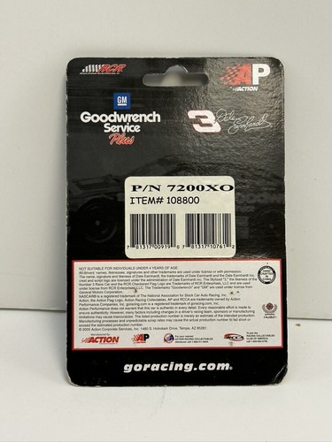 Action Racing Dale Earnhardt #3 Goodwrench Diecast Car - 1:64 - Picture 2 of 3
