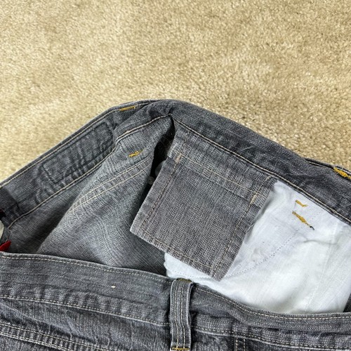 Vintage Willie Esco Mens Denim Shorts 42 (fits 40) Baggy Fit Wide Leg Y2K - Picture 12 of 17