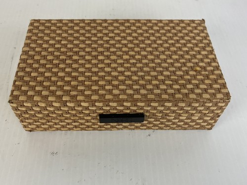NARS Cosmetics Rattan Tweed Storage Compartment Make Up Box