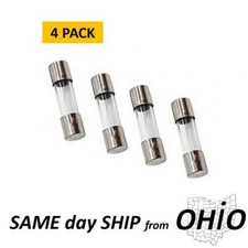 round 5x20 - 3A glass fuse - 3 amp glass fuse fast blow FB F.B. small short