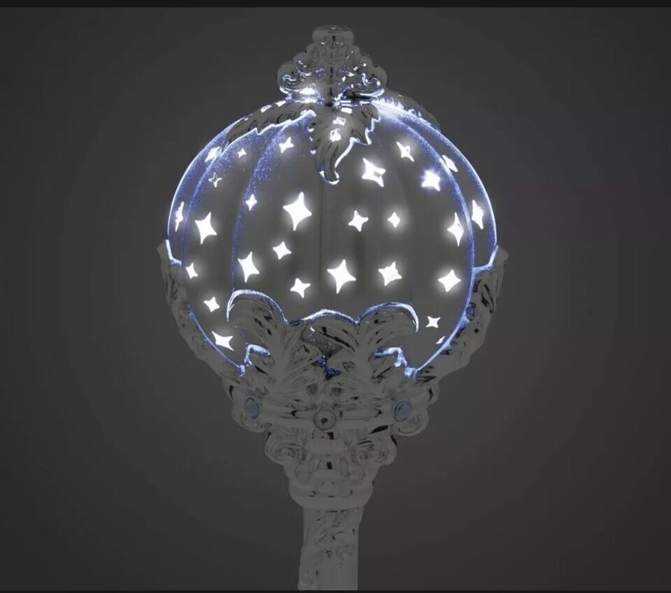 New Disney Store Cinderella Light & Sound Wand Stick Costume Princess