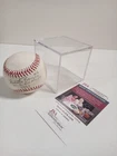 Clete Boyer Signed Inscribed " WS Champs 1961" OAL Baseball JSA ** #