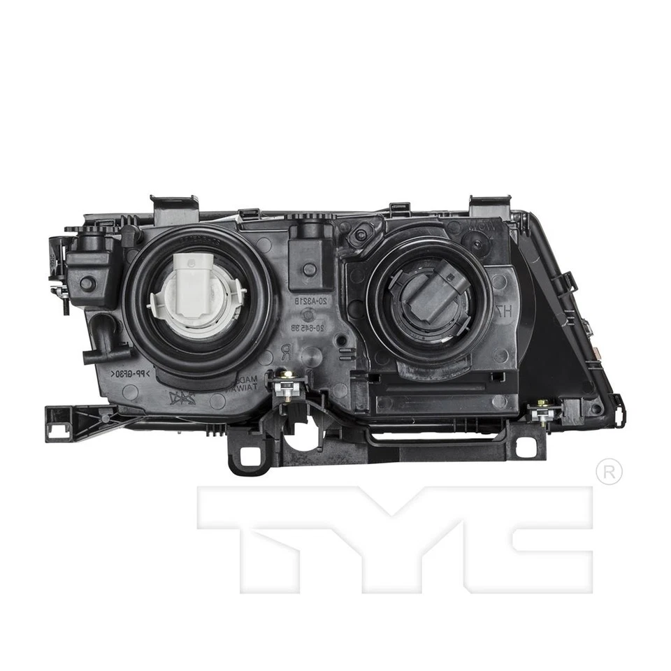 TYC Headlight Headlamp Halogen Assembly Driver Side Left For BMW 330i 2002-2005 - Image 3 of 4