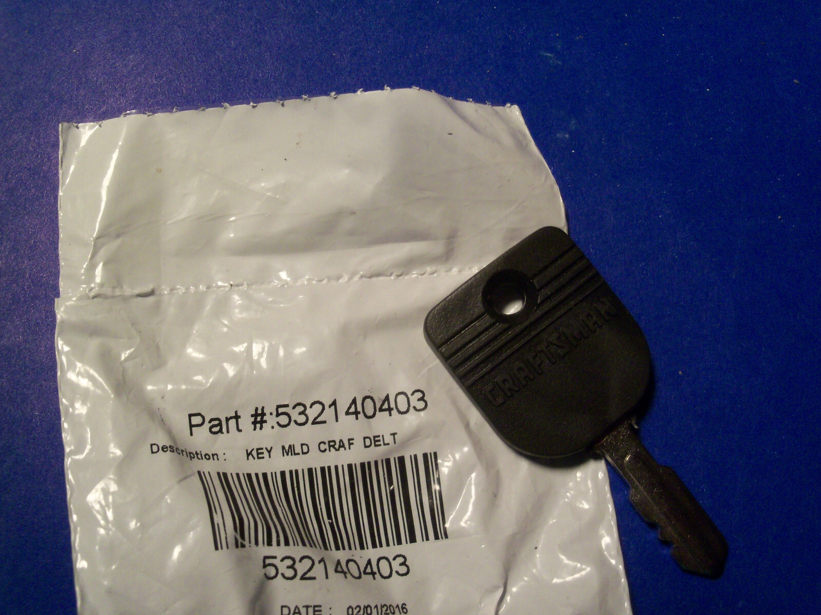 Plastic Ignition Key AYP Fits Husqvarna 532140403 Ignition Key Molded Plastic Covered MD8 | eBay