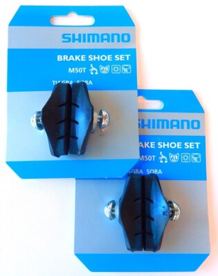 4 Portes Patins De Freins A Tiges Shimano Super M65 Br-M560/561/...Neufs
