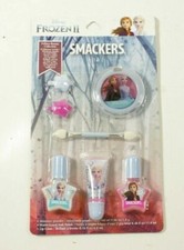 Disney Frozen II 9 Piece Beauty Collection Smackers Lip Gloss, Polish, Powder