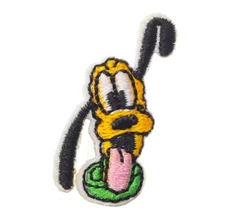 PLUTO - Small Embroidered Iron-On/Sew-On Patch