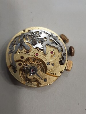 Universal Geneve 283 Crono Parti Movimento Per Ricambi Guarda Foto