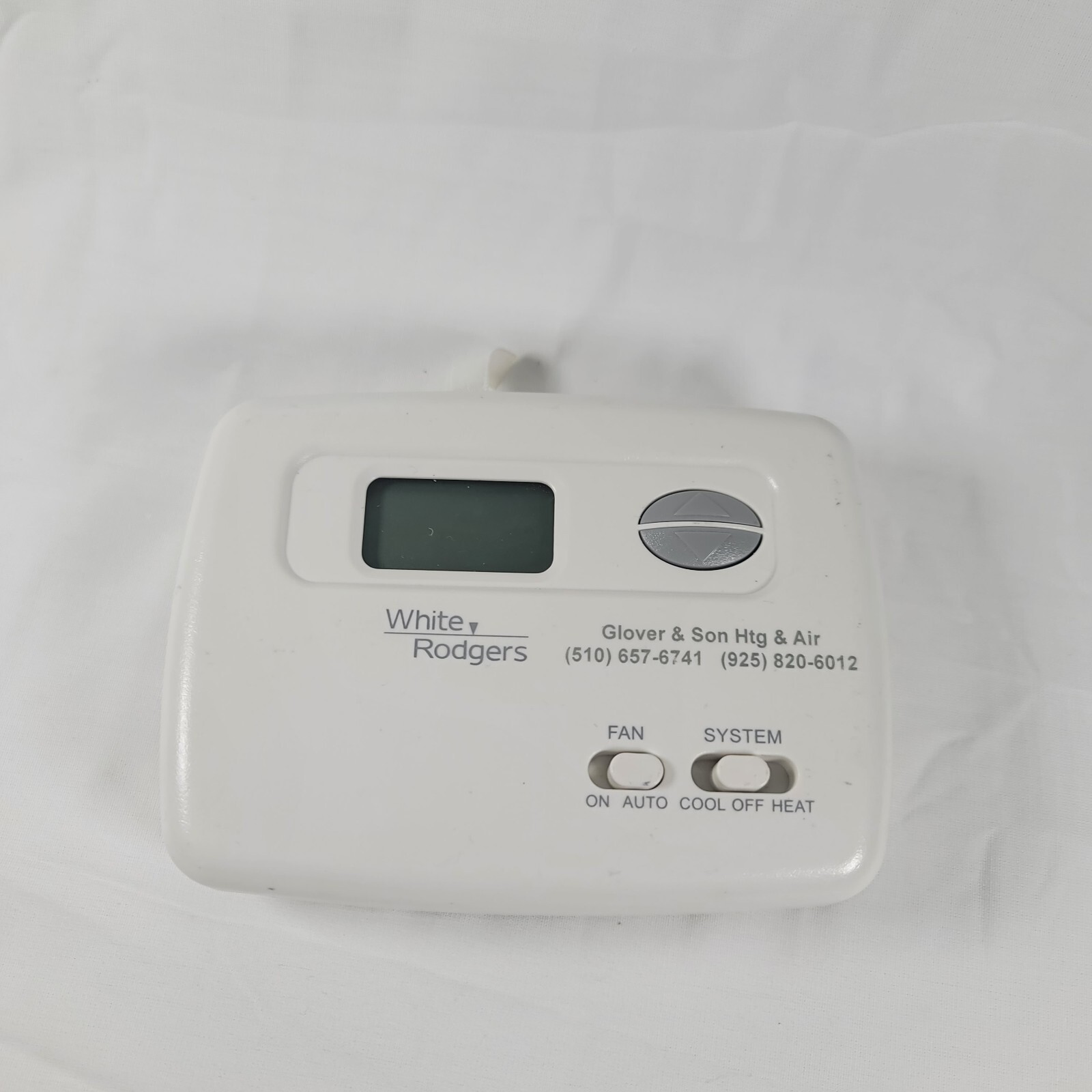 WhiteRodgers ComfortSet 70 Series Economy Heat Pump Thermostat Model