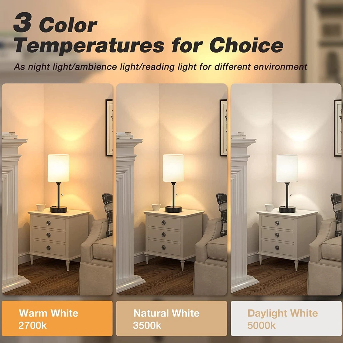 Bedroom 2024 small lamps