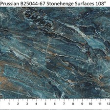 Stonehenge Surfaces Back 108" Cotton Quilt fabric Northcott 25044-67 Purssian