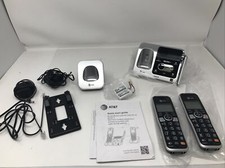 AT T BL102-2 DECT 6.0 2-Handset Cordless Phone for 2 Handset, Silver/Black