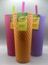 Crayola Zak!- BUNDLE! Insulated Tumbler 24 oz(Orange) And Modern Mug Pattern #74
