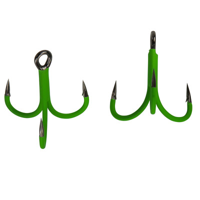 Madcat A-Static Treble 6X Hooks beschichtete Waller Drillinge Drilling Haken