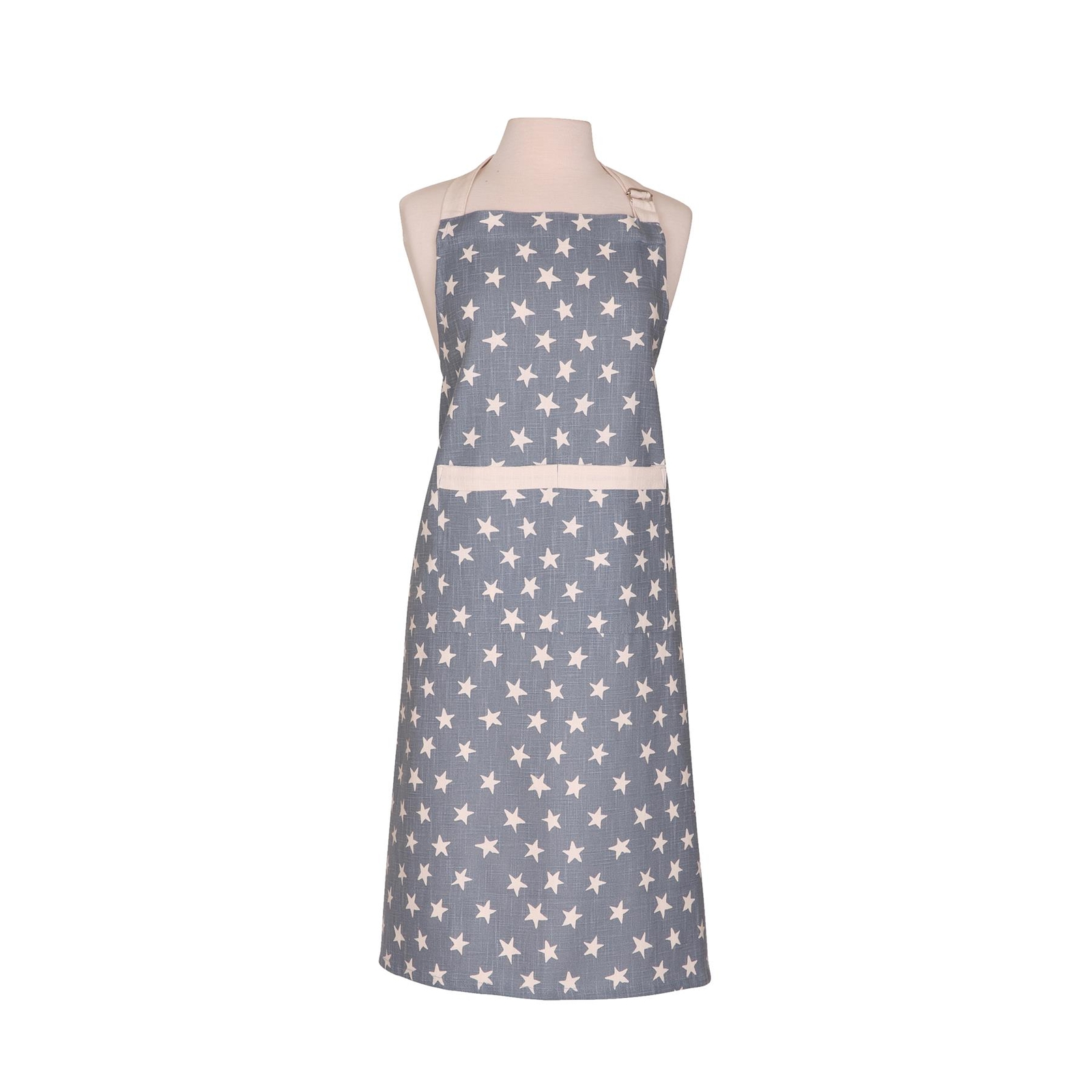 Dexam Organic Cotton Adult Apron - Blue Star