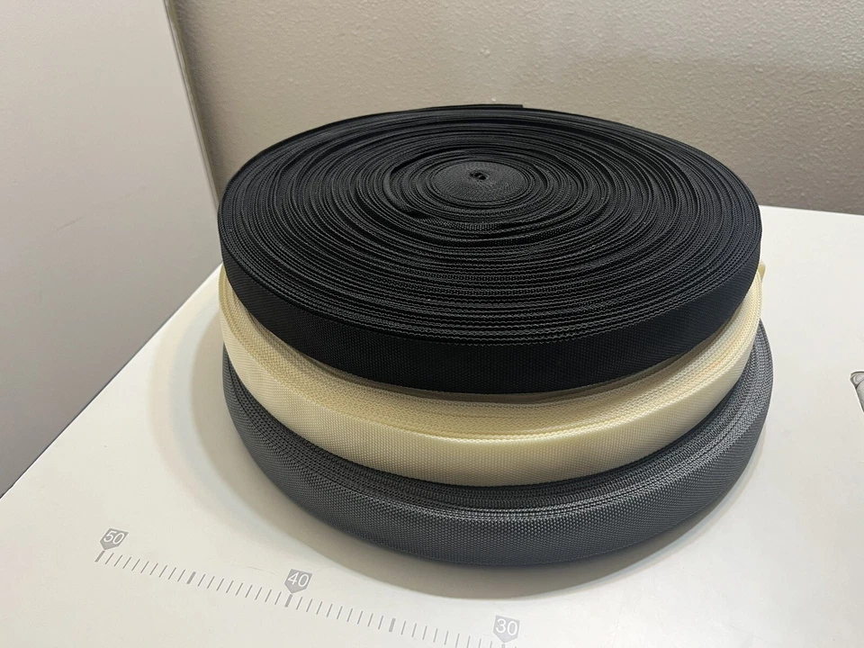 Correa de polipropileno de 100 yardas varios colores (30 mm) Foto 2 de 4