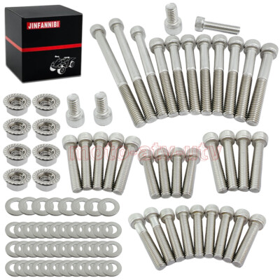 88PCS Stainless Steel Engine Bolt Screws Kit Set for YAMAHA BLASTER YFS200 88-06