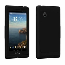 Verizon Rugged Silicone Impact Absorbing Protection Case For Ellipsis 7 - Black