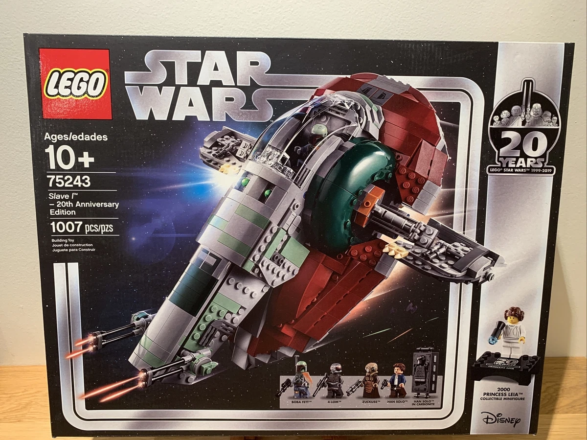 SEALED LEGO Star Wars SLAVE I Lego 75243 Boba Fett RETIRED SLAVE I NAME ON BOX