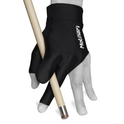 Molinari Billiard Pool Cue Glove - For LEFT Hand (Right-Handed Player)
