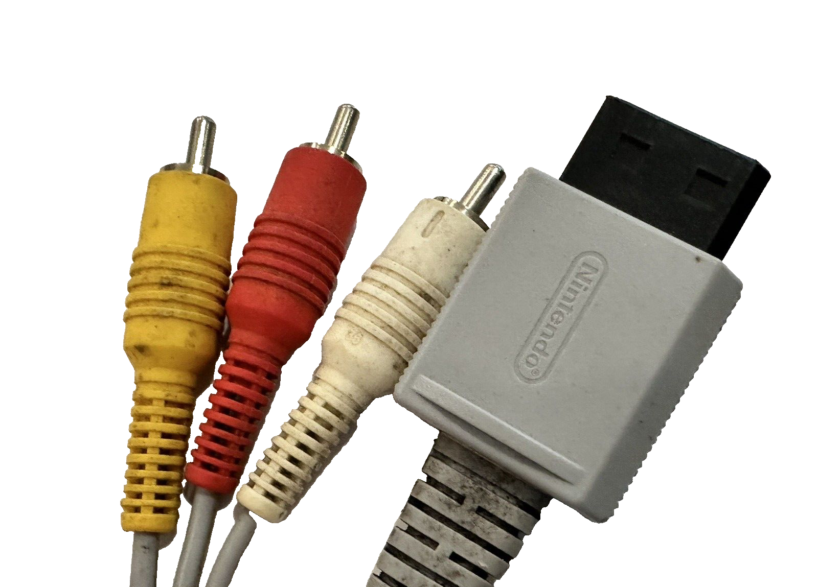 Nintendo Wii Wii U OEM Original AV RCA Audio Video Cable Genuine 6Z RVL ...